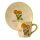 Medicinal marigold breakfast plate and mug