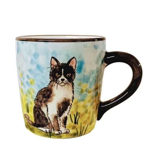 House kitty spotted mug