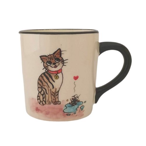 Funny cat mug cute