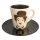 Charlie Chaplin mug and breakfast plate