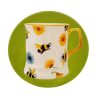 Bee hob mug and breakfast plate