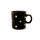 Standard medium mocha mug black