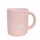 Pastel rosa Standard mug with name