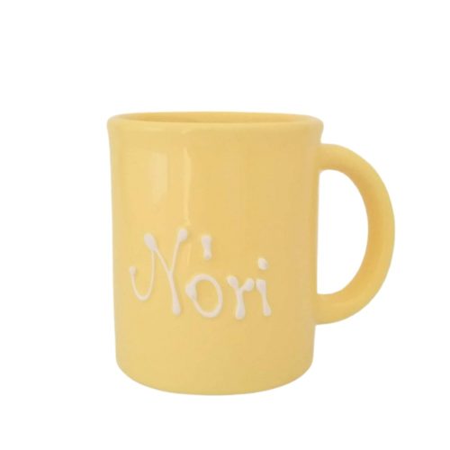 Pastel yellow   Standard mug with name