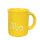 Yellow Standard mug with name