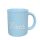 Pastel blue Standard mug with name