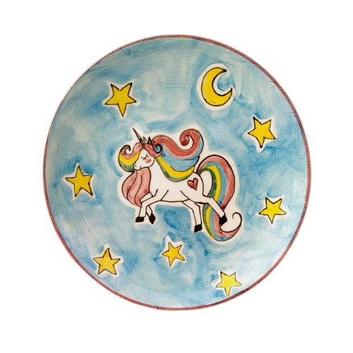 Unicorn breakfast plate