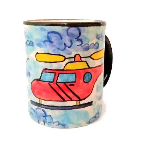 Helicopter mug