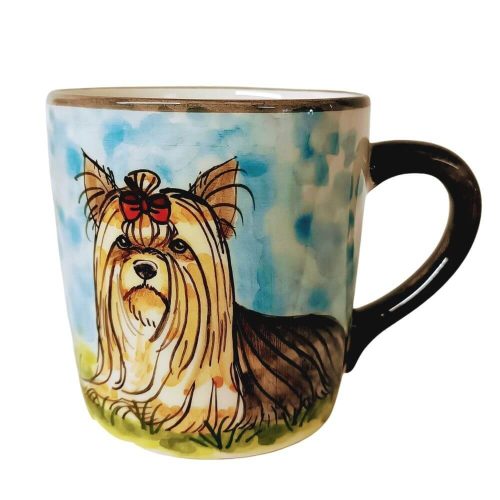 Yorkshire terrier dog mug