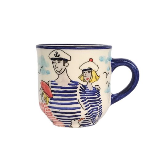 Sailor family for coffee mug