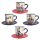 Sailor coffee mug set for four