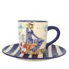 Female Sailor mug and breakfast plate