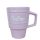 Pastel purple huge 7 dl mug with name