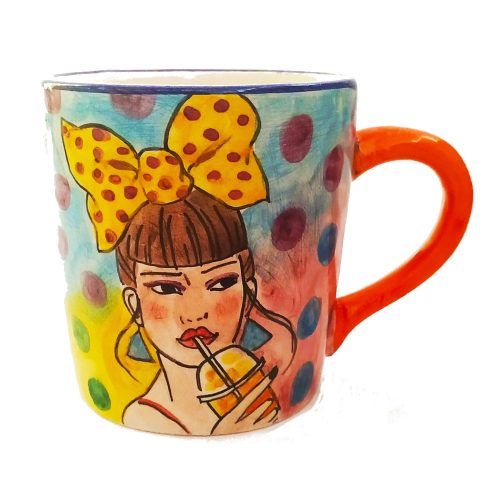 Pin - up girl mug PA002
