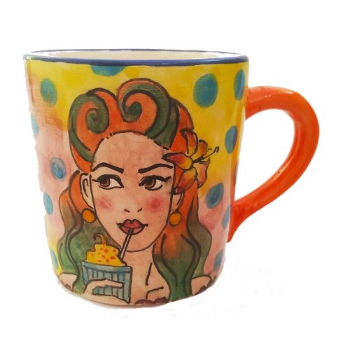 Pin - up girl mug PA003
