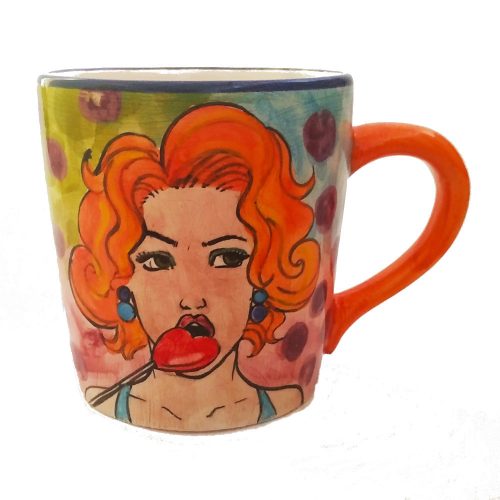 Pin - up girl mug PA008