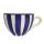 Blue striped small jumbo mug