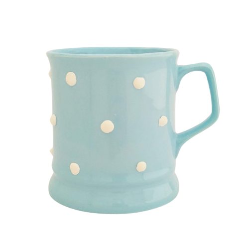 English mug pastel blue