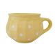 Pot mug pastel yellow