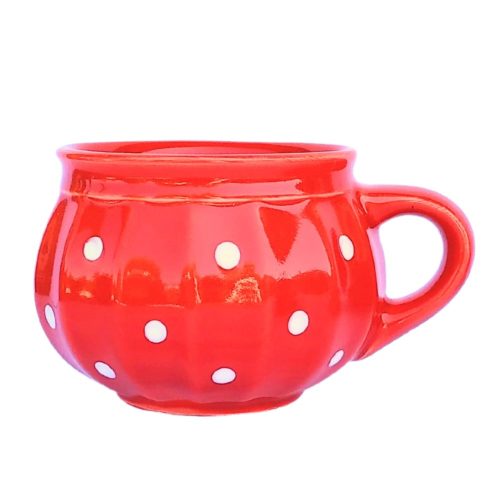 Pot mug Red