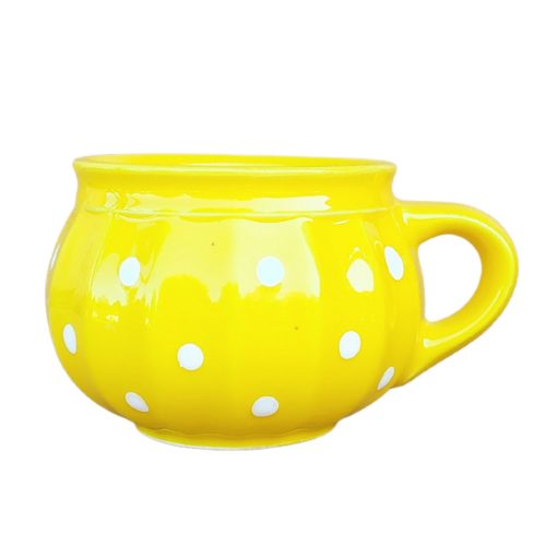 Pot mug yellow