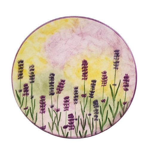 Breakfast plate lavender