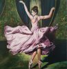 Ballerina - Gemälde auf Leinwand mit Acryl