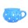 Pot mug  light blue