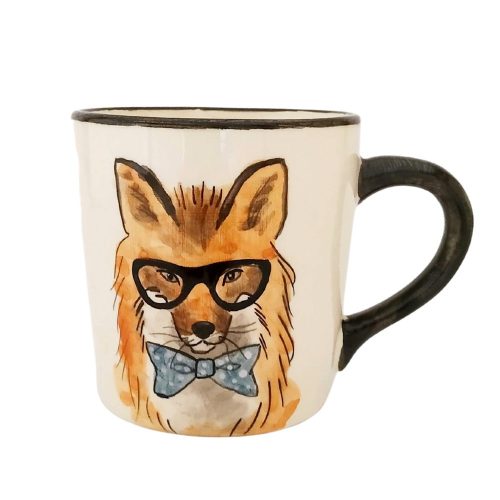 Valentine fox boy mug