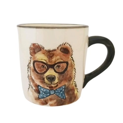 Valentine bear boy mug